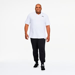 Essentials Men's Pique Polo BT, Puma White