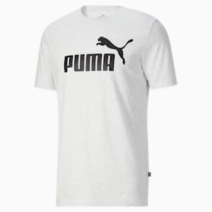 T-shirt chiné Essentials, homme, blanc chiné PUMA