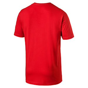 Camiseta con cuello en V Essentials+ para hombre, High Risk Red
