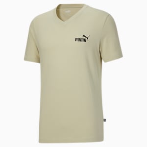 Camiseta con cuello en V Essentials+ para hombre, Spring Moss