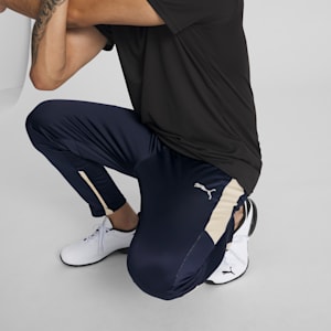Pantalones de entrenamiento Blaster para hombre, PUMA Navy-Alpine Snow, extralarge