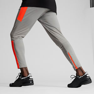 PUMA Blaster Men's Training Pants, Concrete Gray-Neon Sun, extralarge