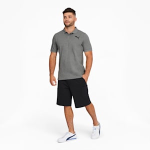 Chemise polo Pique Essentials Homme, Medium Gray Heather-Cat