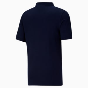 Camiseta tipo polo de piqué Essentials para hombre, Peacoat-Cat, extralarge