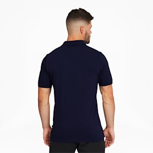 Essentials Men's Pique Polo, Peacoat-Cat, extralarge