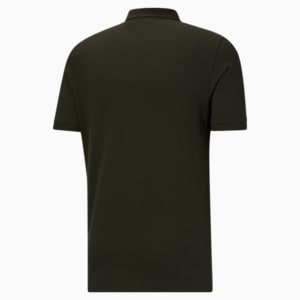 Camiseta tipo polo de piqué Essentials para hombre, Forest Night