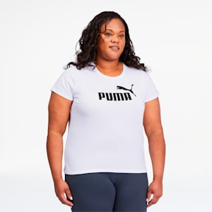 T-shirt à logo PL Essentials, femme, Blanc Puma