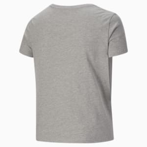 Essentials Women's Logo Tee PL, Light Gray Heather