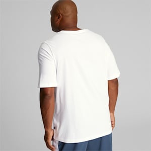 T-shirt à logo BT Essentials, homme, Blanc Puma