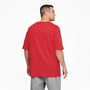 Essentials Men's Logo Tee BT, High Risk Red