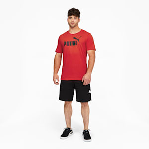 T-shirt logo Essentials, homme, Rouge risque élevé