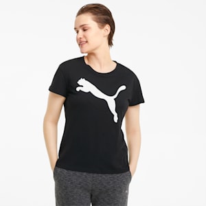 RTG Logo Women's Relaxed Fit T-Shirt, Puma Black-cat, extralarge-IND