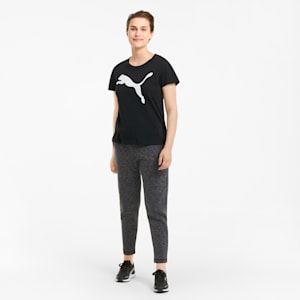 RTG Logo Women's Relaxed Fit T-Shirt, Puma Black-cat, extralarge-IND
