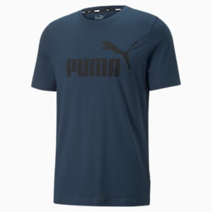 Essentials Men's Logo Tee, Marine Blue