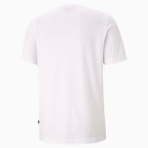 Essentials Small Logo Regular Fit Men's  T-shirt, Puma White