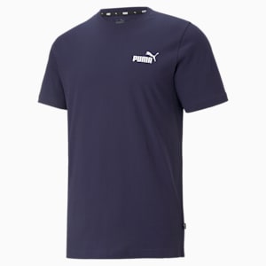 Essentials Small Logo Tee Men, Peacoat