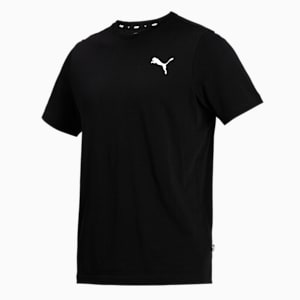 Essentials Small Logo Regular Fit Men's  T-shirt, Puma Black-Cat, extralarge-IND
