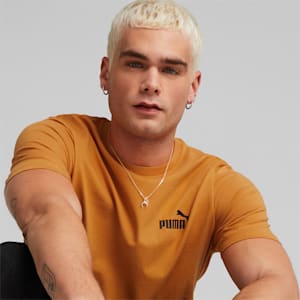 Essentials Small Logo Regular Fit Men's  T-shirt, Desert Clay