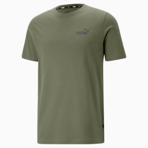 Essentials Small Logo Regular Fit Men's  T-shirt, Green Moss