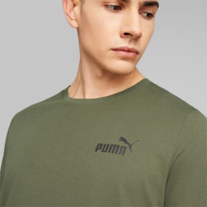 Essentials Small Logo Regular Fit Men's  T-shirt, Green Moss