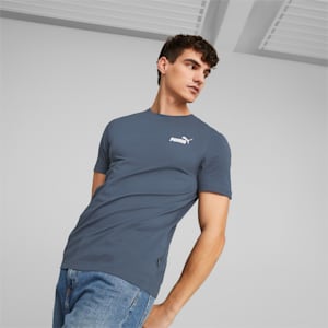 Essentials Small Logo Regular Fit Men's  T-shirt, Dark Night