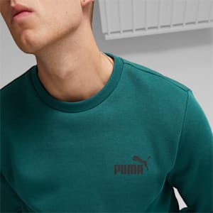 Essentials Small Logo Men's Sweatshirt, Varsity Green, extralarge-IND