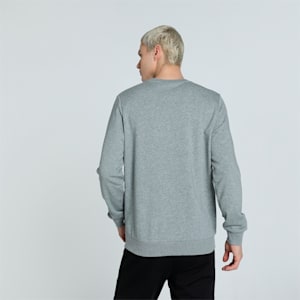 Small Logo Men's Sweatshirt, Medium Gray Heather, extralarge-IND