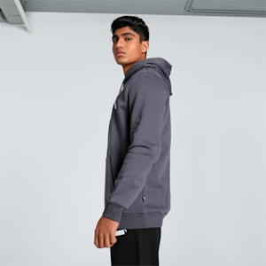 Big Logo Men's Hoodie, Galactic Gray, extralarge-IND