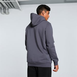 Big Logo Men's Hoodie, Galactic Gray, extralarge-IND