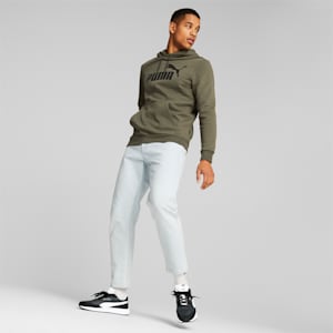 Essentials Big Logo Hoodie Men, Green Moss