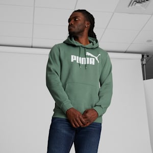 Green puma hoodie mens best sale