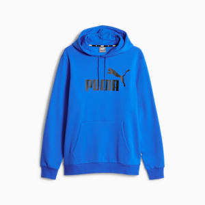 Sudadera con gorra con logotipo grande para hombre Essentials, Racing Blue, extralarge