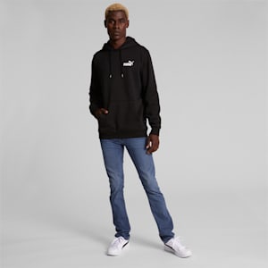 Sudadera con capucha para hombre Essentials Small Logo, Puma Black, extralarge