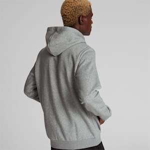 Essentials Small Logo Men's Hoodie, Medium Gray Heather, extralarge