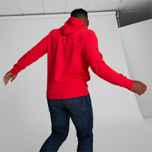 Sudadera con capucha para hombre Essentials Small Logo, High Risk Red, extralarge