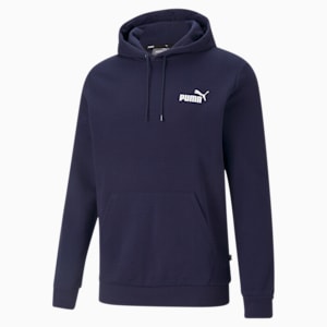 Small Logo Regular Fit Men's Hoodie, Peacoat, extralarge-IND