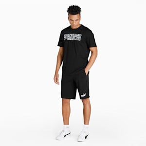 Men's Jersey Shorts, Puma Black, extralarge-IND