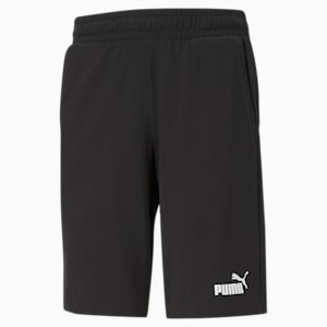 Shorts Essentials Jersey para hombre, Puma Black, extralarge