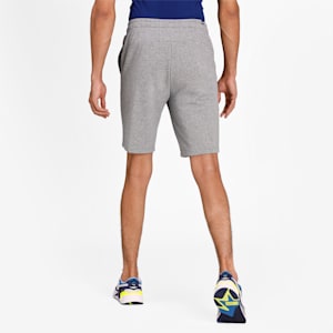 Essentials Regular Fit Knitted Men's Shorts, Medium Gray Heather-Cat, extralarge-IND