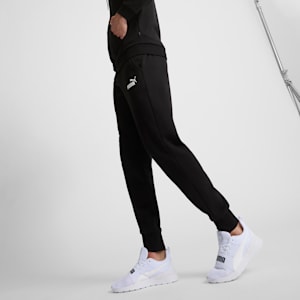 Essentials Logo Men's Sweatpants, Puma Black, extralarge