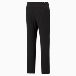Essentials Logo Regular Fit Knitted Men's Sweat Pants, Puma Black