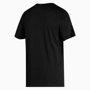 Active Big Logo Regular Fit Men's T-shirt, Puma Black, extralarge-IND