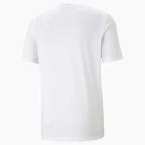 Active Big Logo Regular Fit Men's T-shirt, Puma White, extralarge-IND