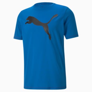Active Big Logo Regular Fit Men's  T-shirt, Puma Royal, extralarge-IND
