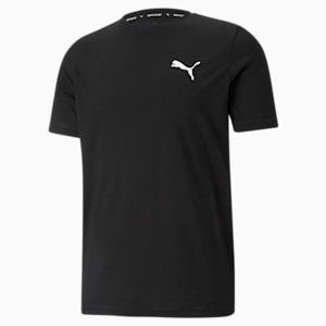 Active Small Logo Regular Fit Men's T-shirt, Puma Black