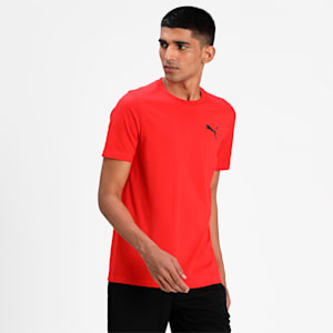 Active Soft Men's Regular Fit T-shirt, High Risk Red, extralarge-IND