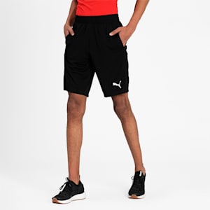 Active Interlock Men's Regular Fit Shorts, Puma Black, extralarge-IND