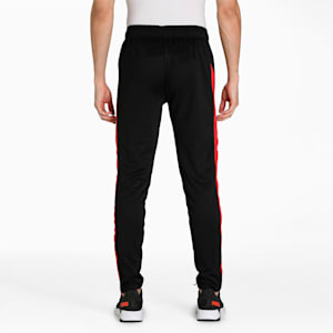 Active Tricot Men's Slim Fit Sweat Pants, Puma Black-Ribbon Red, extralarge-IND