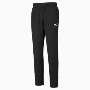 Active Woven Men's Regular Sweat Pants, Puma Black, extralarge-IND