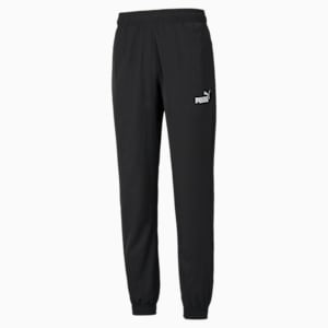 Active Woven Men's Pants, Puma Black-No.1 Logo